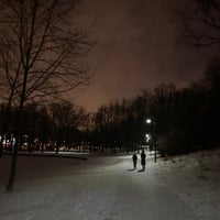 Photo taken at Парк Новознаменка by Misha K. on 1/3/2021
