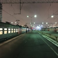 Photo taken at Платформа № 4 by Misha K. on 1/12/2018