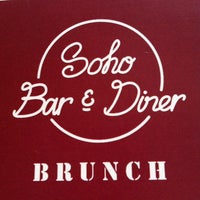 Photo taken at Soho Diner by Gonzalo H. on 10/5/2013
