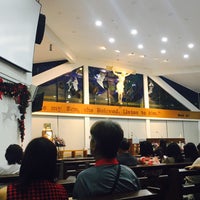 Photo taken at Church of The Holy Cross by She G. on 12/18/2016