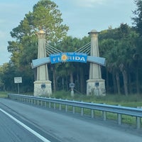 Photo taken at Florida / Georgia State Line by Tara D. on 8/26/2023