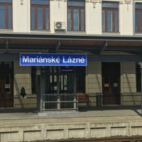 Photo taken at Železniční stanice Mariánské Lázně by Radek P. on 9/5/2020