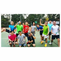 Photo taken at Lapangan Tennis Patra (MARKAS MHI TENNIS) by Be Samyono on 12/19/2016