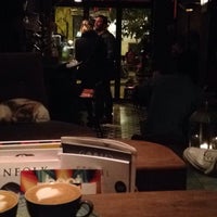 Photo taken at Geyik Coffee Roastery &amp;amp; Cocktail Bar by Nilüfer Ö. on 1/30/2016