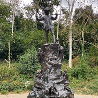 Photo taken at Peter Pan Statue by Matthew G. on 7/31/2022