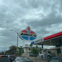 Photo taken at World&amp;#39;s Largest Amoco Sign by Ronald S. on 4/4/2024