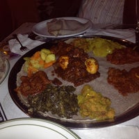 Photo taken at Abyssinia Ethiopian Restaurant by Marquise H. on 11/6/2013