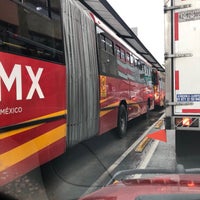 Photo taken at Metrobus Estacion Mina by Guillermo Roberto R. on 9/6/2018