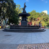 Photo taken at Praça São Salvador by Hugo C. on 12/25/2021