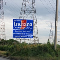 Photo taken at Illinois/Indiana State Line by Calvin M. on 7/17/2019