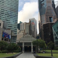 Photo taken at Raffles Place by Max G. on 10/20/2018
