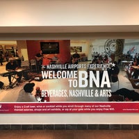 Photo taken at Nashville International Airport (BNA) by k k. on 8/30/2018