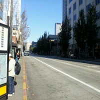 Photo taken at Metro Bus Stop #320 by Yob B. on 10/6/2012