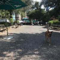 Photo taken at Union Square Dog Run by Allie B. on 8/25/2018