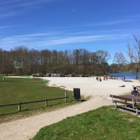 Photo taken at Furesøbad by Christian N. on 4/22/2016