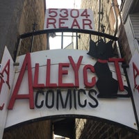 Photo taken at Alleycat Comics by Nigel S. on 4/26/2018