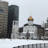 Photo taken at Храм Николы Чудотворца у Тверской заставы by Алексей on 1/24/2021
