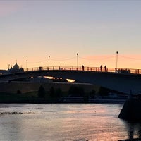 Photo taken at Кремлёвский мост by Алексей on 6/2/2021