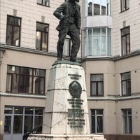 Photo taken at Памятник Воровскому by Алексей on 5/10/2019