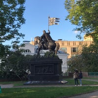 Photo taken at Памятник Дмитрию Донскому by Алексей on 8/29/2020