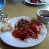Photo taken at Taj Cuisine of India by Isaiah on 10/15/2012