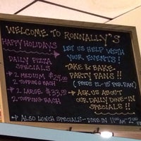 Photo taken at Ronnally&amp;#39;s Pizza and Pasta by Austin W. on 11/30/2013