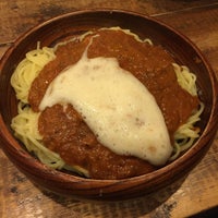 Photo taken at Spaghetti Mugigoya by 尾崎 智. on 2/28/2015