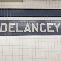 Photo taken at MTA Subway - Delancey St/Essex St (F/J/M/Z) by David S. on 6/13/2018