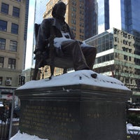 Photo taken at Horace Greeley Monument by David S. on 3/16/2017
