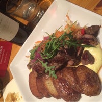 Photo taken at Grillsson Steakhouse &amp;amp; Bar by Helinä W. on 2/20/2016