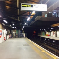 Photo taken at Bow Road London Underground Station by Jaz H. on 5/8/2015