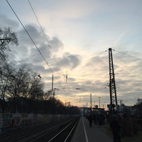 Photo taken at Bahnhof Köln Süd by Hanna K. on 1/21/2015