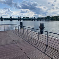Photo taken at Spandauer See-Brücke by Maria R. on 7/18/2023