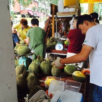 Photo taken at Leong Tee Fruit Trader (Durian) by Tiong L. on 6/28/2015