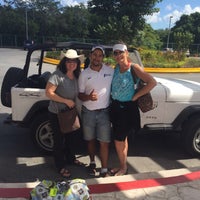 Photo taken at Jeep Riders Cozumel by DH A. on 3/20/2016