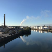 Photo taken at John Byrne-Greenpoint Avenue Bridge by Andrew F. on 7/26/2017