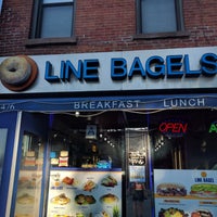 Photo taken at Line Bagels by Andrew F. on 8/30/2016