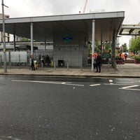 Photo taken at Stratford International DLR Station by Susan K. on 6/28/2017