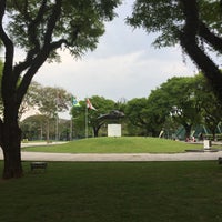 Photo taken at Praça Ayrton Senna Do Brasil by Rodolfo I. on 10/14/2017