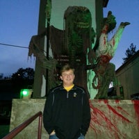 Photo taken at Frightmares At Buck Hill by Chris K. on 10/27/2012