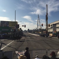 Photo taken at MLK and Crenshaw by Ann W. on 1/19/2015