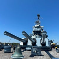 Photo taken at Battleship North Carolina by Brad B. on 8/10/2023