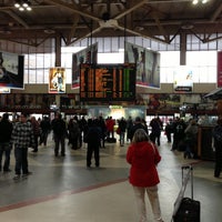 Photo taken at South Station Terminal (MBTA / Amtrak) by Osamu 隊. on 4/12/2013