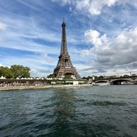 Photo taken at Batobus [Tour Eiffel] by Paul N. on 7/19/2023