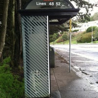 Photo taken at MUNI Bus Stop - Diamond Heights Blvd &amp;amp; Portola Dr by Karl S. on 12/22/2012