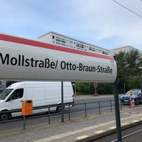 Photo taken at H Mollstraße / Otto-Braun-Straße by Bill K. on 6/14/2019