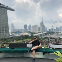 Photo taken at Rooftop Bar | Supertree By Indochine by Lizzy P. on 8/28/2018