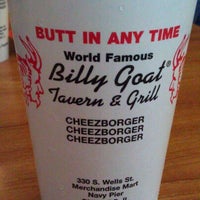 Photo taken at Billy Goat Tavern &amp; Grill by Chris R. on 3/30/2013