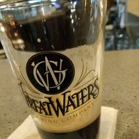 Photo taken at Great Waters Brewing Company by Brent P. on 11/12/2018