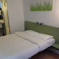 Photo taken at Hotel ibis budget Antwerpen Centraal Station by Florian B. on 5/2/2013